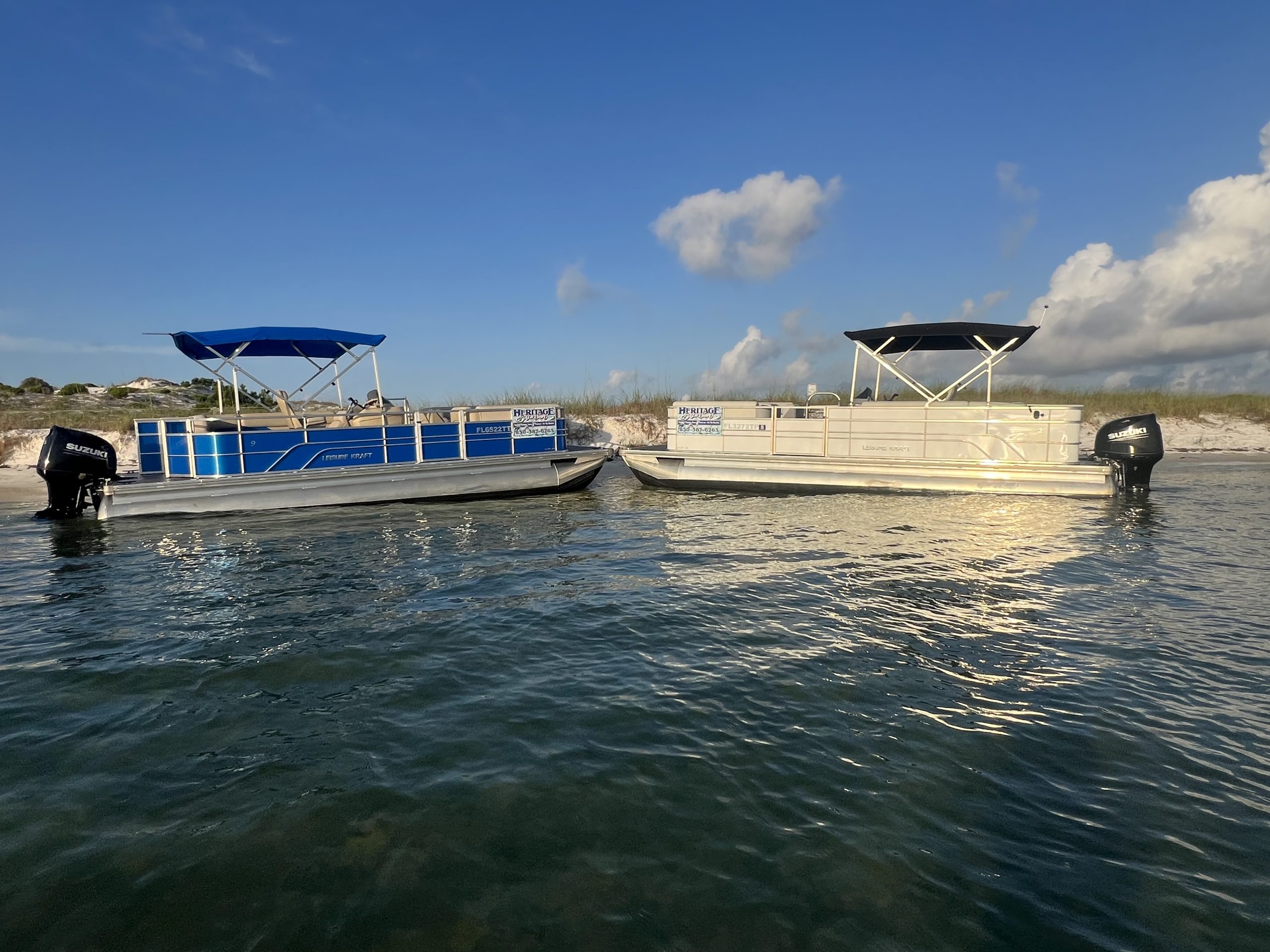 heritage excursions panama city beach pontoon rentals