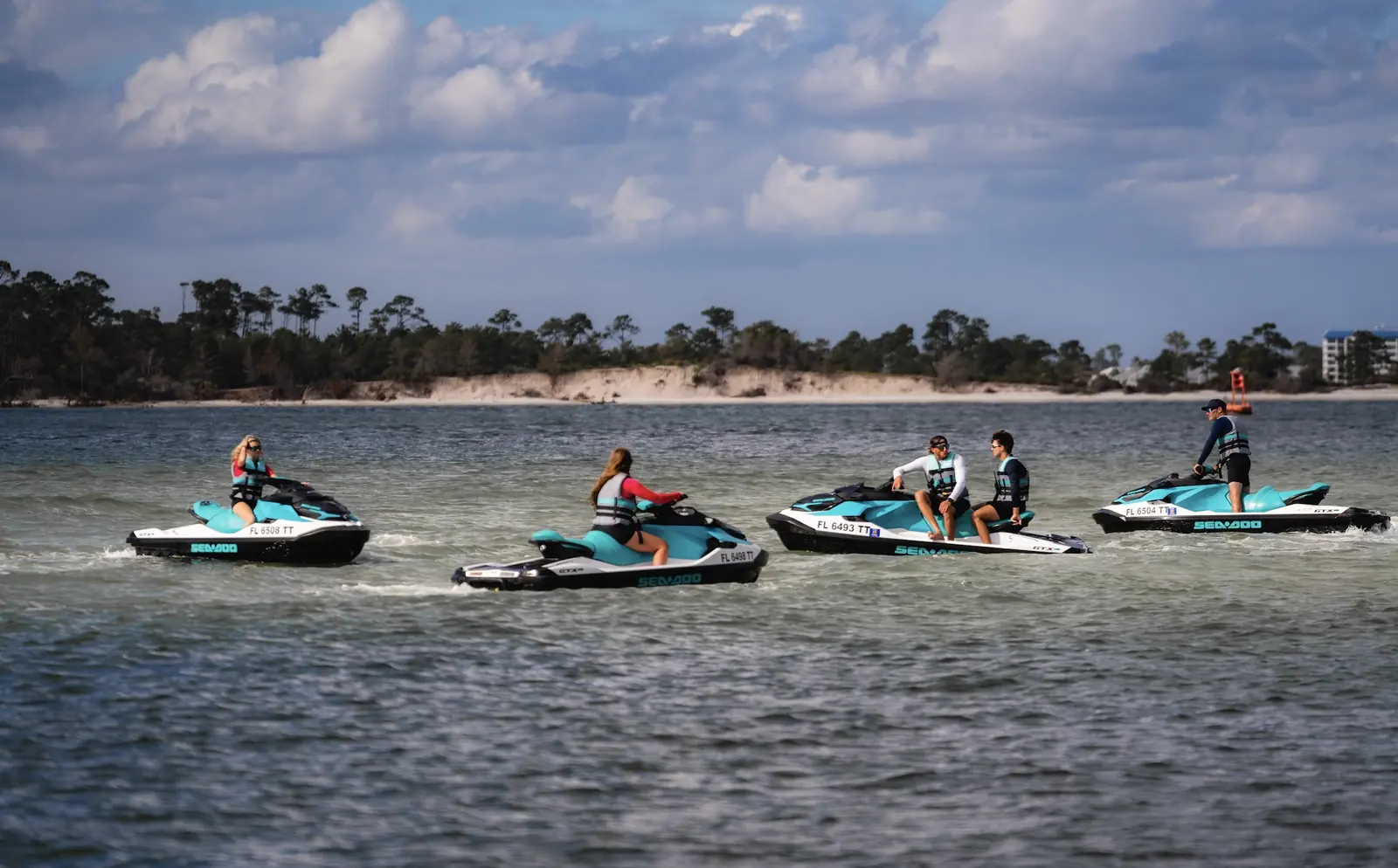 Guided Jet Ski Tour (2 Hours) 1 jetski tour group